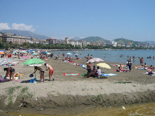 Salerno con spiaggia
