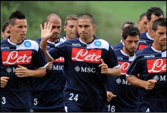 Allenamento Napoli Dimaro