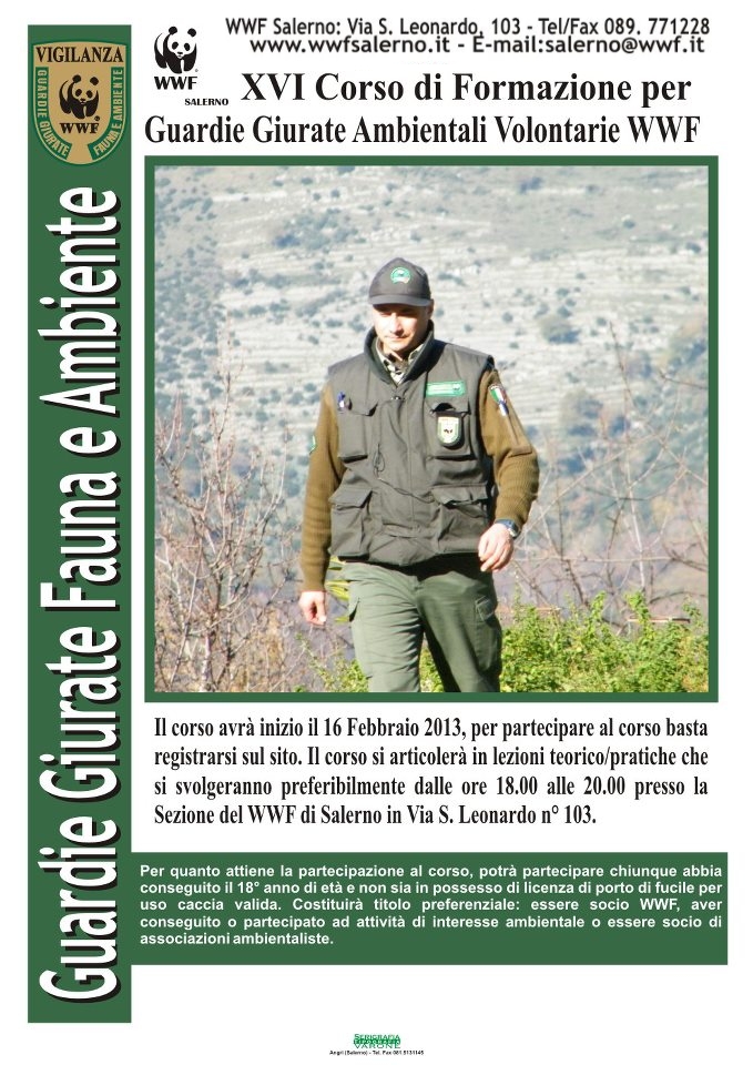 WWF corso guardie