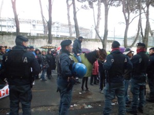 protesta cavalli ippodromo 2