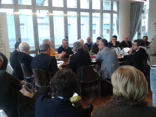 Un momento dell'incontro