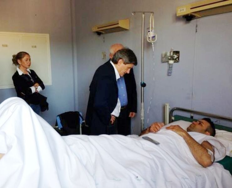 francesco negri in ospedale