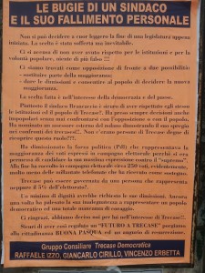 manifesto opposizione