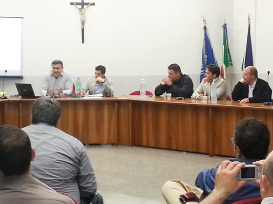 i relatori Paolo Fortunato e Giacomo Donnarumma