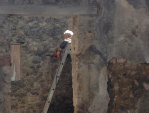 trapano agli scavi di pompei