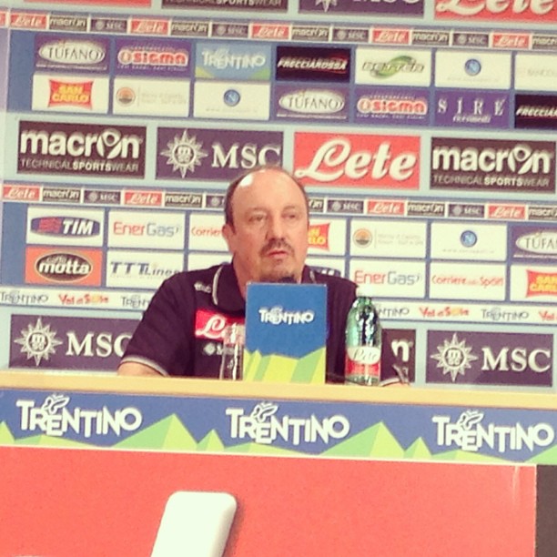Rafa Benitez Conferenza