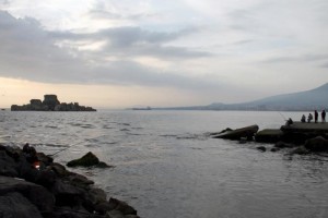 Torre Annunziata, Località Rovigliano (NAPOLI): Pesca alla foce