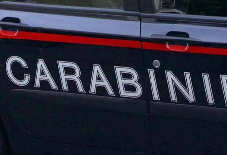 Un'auto dei Carabinieri