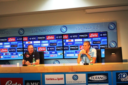 Benitez conferenza stampa