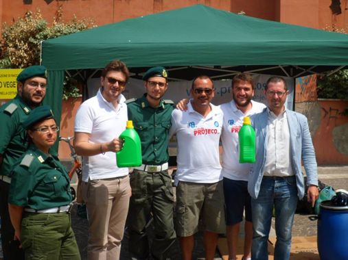raccolta olii esausti a san giorgio
