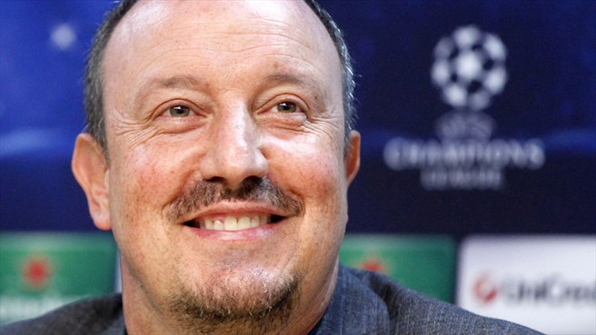 Benitez conferenza Champions