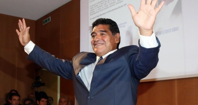Maradona alla Gazzetta