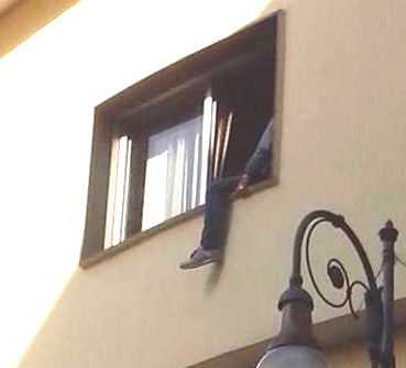 Operaio finestra