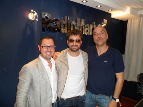 alessandro siani alla radiazza per la terra dei fuochi