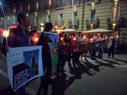 fiaccolata per greepeace.5