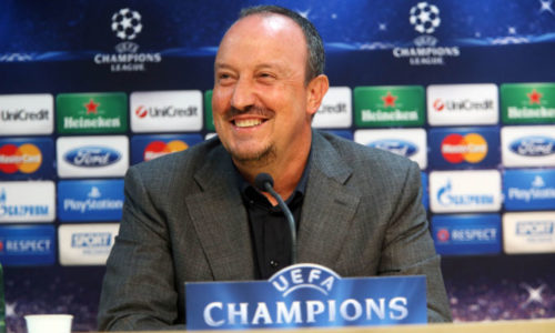 Benitez Champions League due