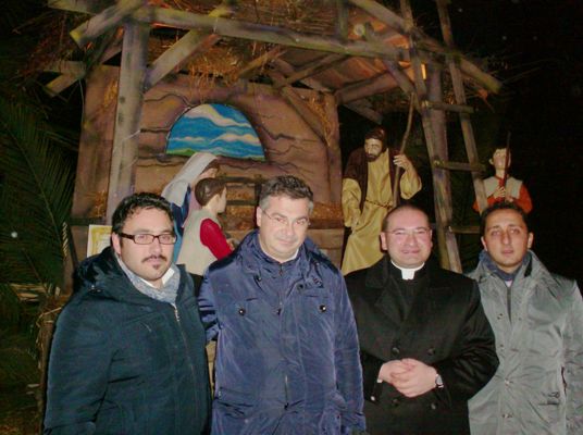 2. Ass. Felice Marotta-Sindaco Giuseppe Romano-Don Salvatore Purcaro- Cons. Com. Fabio Terracciano