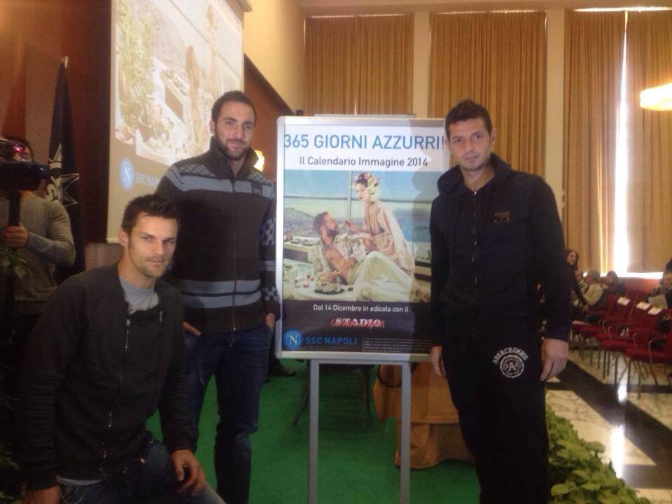 Presentazione Calendario SSC Napoli 2013