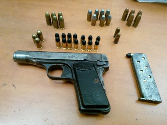 pistola proiettili