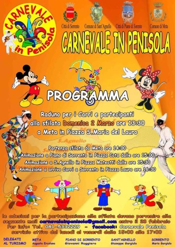 Carnevale in Penisola 2014