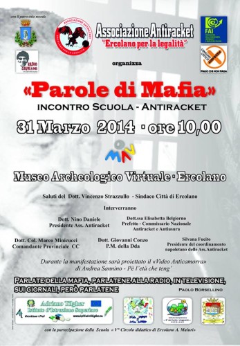 locandina antiracket