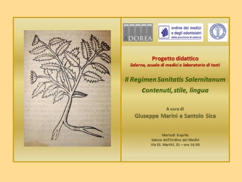 Progetto didattico - invito 8 aprile