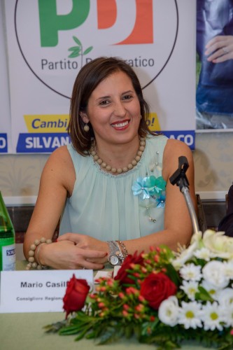 Silvana Somma foto apertura campagna elettorale