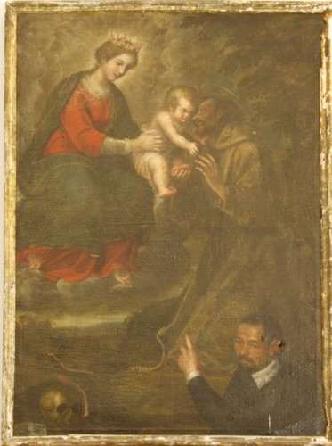 Tela Lavinia Fontana basilica Trinità