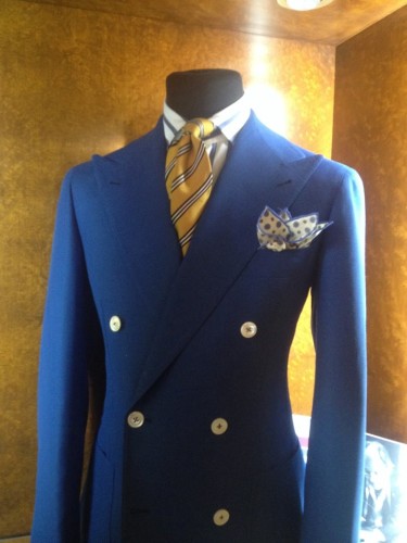 blue jacket