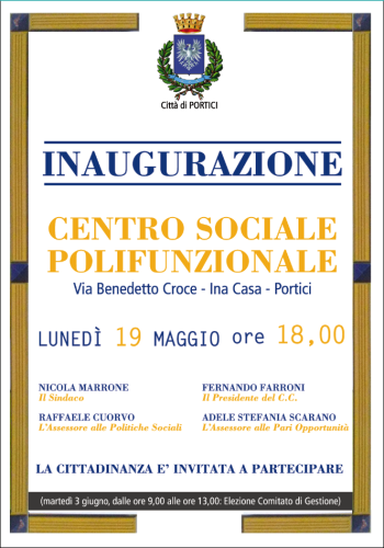 centro sociale polifunzionale