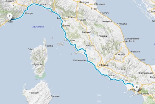 Il percorso