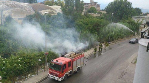 incendio via Bonifica 2