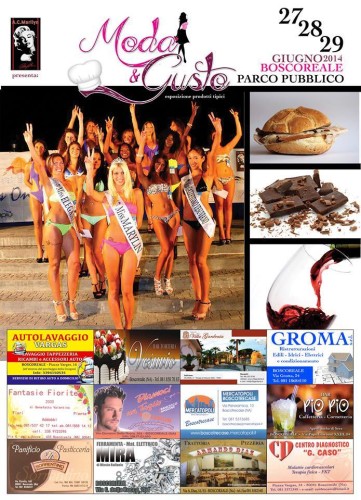 locandina moda e gusto