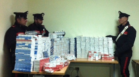 Sequestro sigarette contrabbando