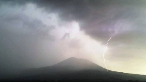 vesuvio fulmine