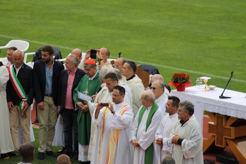 Cardinale Sepe a Dimaro