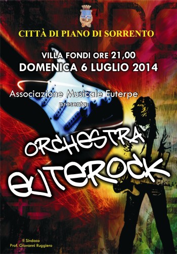 Concerto Orchestra Euterock Piano di Sorrento