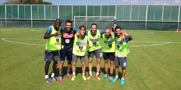 SSC Napoli Allenamento CV
