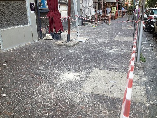 Via Bernini transennata