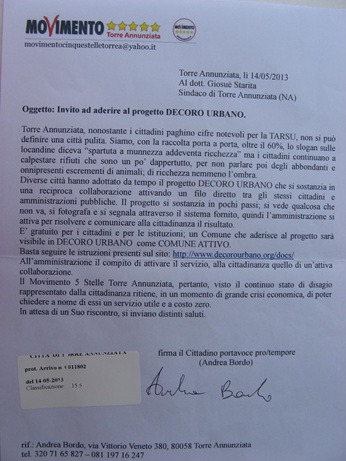 m5s decoro urbano