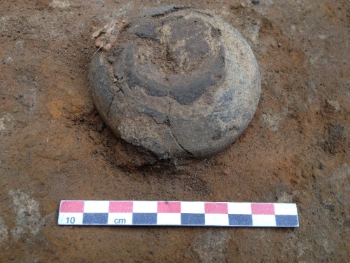 ciotolina stracotta scoperta nella fornace grande