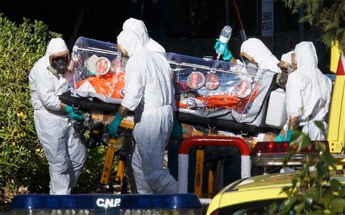 ebola spagna