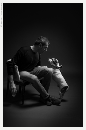 Michele Miglionico e il cane rid