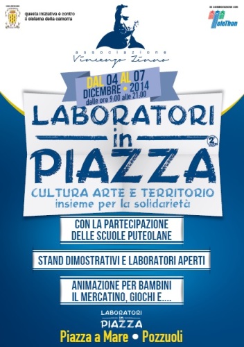 Locandina Laboratori in Piazza