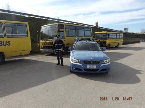 bus polizia stradale