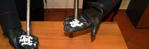 manico di scopa cocaina