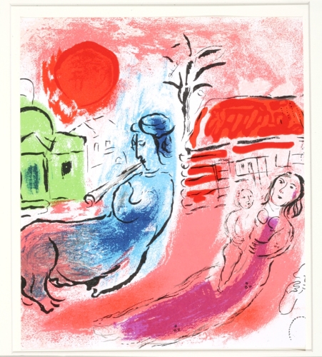 Ciclo Chagall 1957_La maternità e il centauro