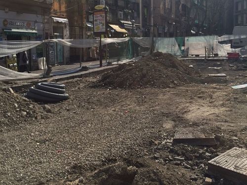 Piazza degli Artisti cantiere2