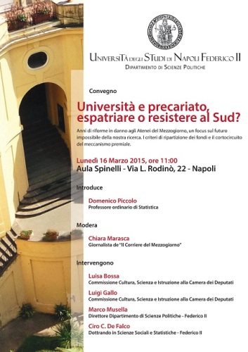 Università e Precariato - Resistere al Sud