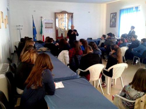 incontro aliberti con studenti